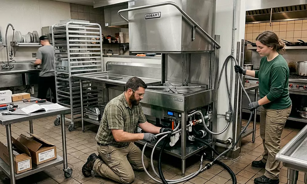 Commercial Dishwasher Installation in Danbury, CT