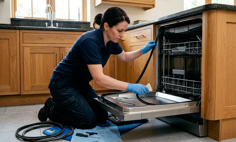 Dishwasher Door Gasket Replacement in Danbury, CT