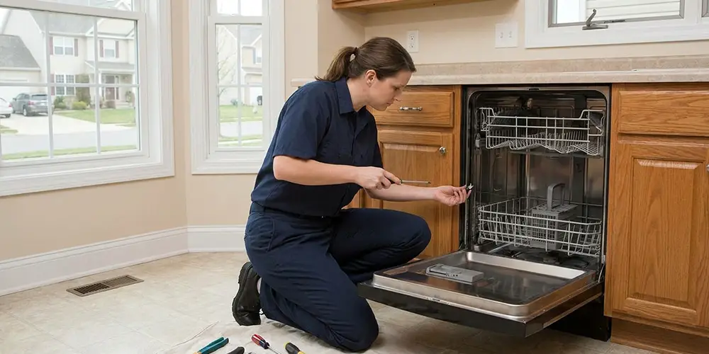 Dishwasher Latch Replacement in Danbury, CT