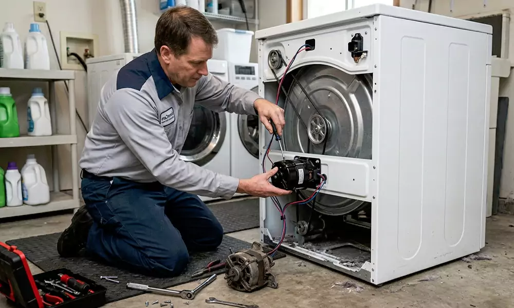 Dryer Motor Replacement in Danbury, CT