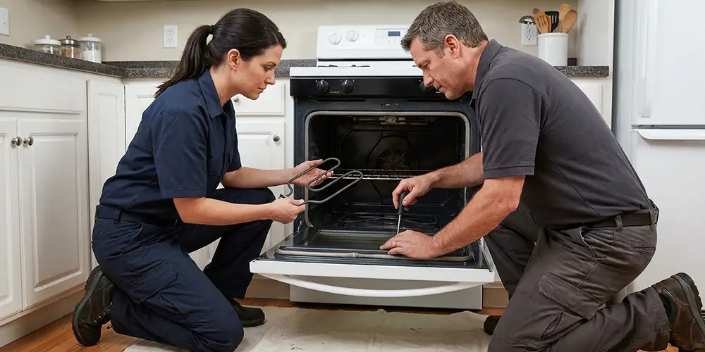 Oven Heating Element Replacement in Danbury, CT
