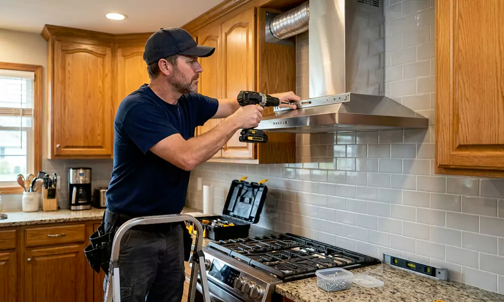Range Hood Installation in Danbury, CT