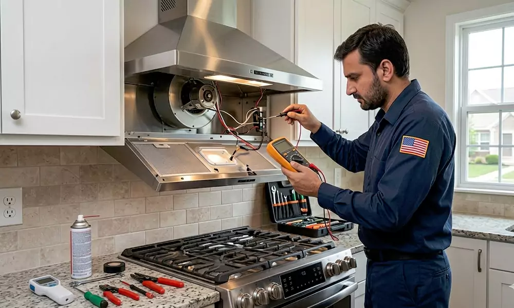 Range Hood Repair in Danbury, CT