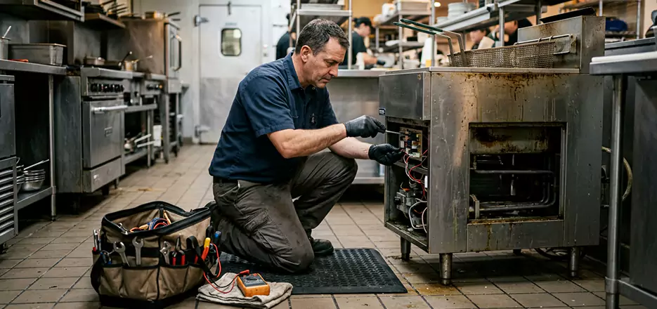 Industrial Fryer Thermostat Repair in Danbury