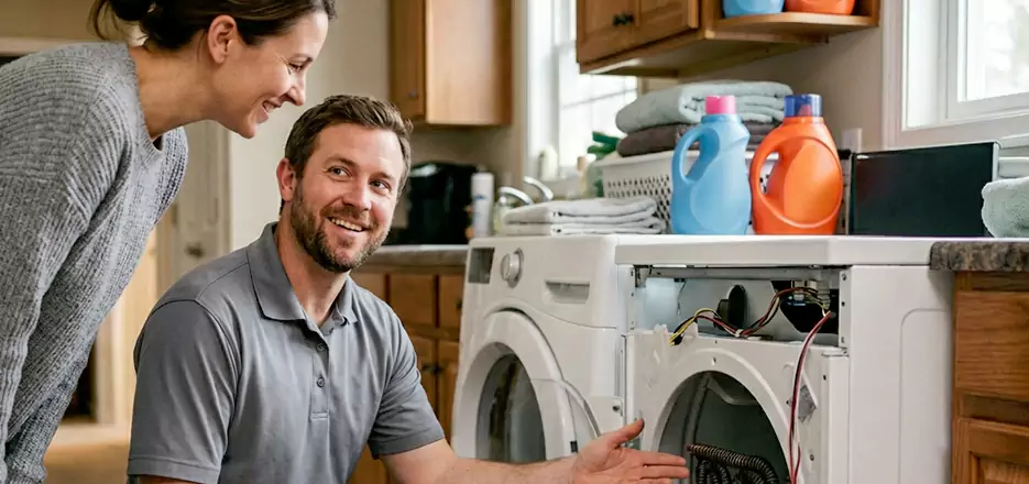 Dryer High Limit Fuse Replacement in Danbury