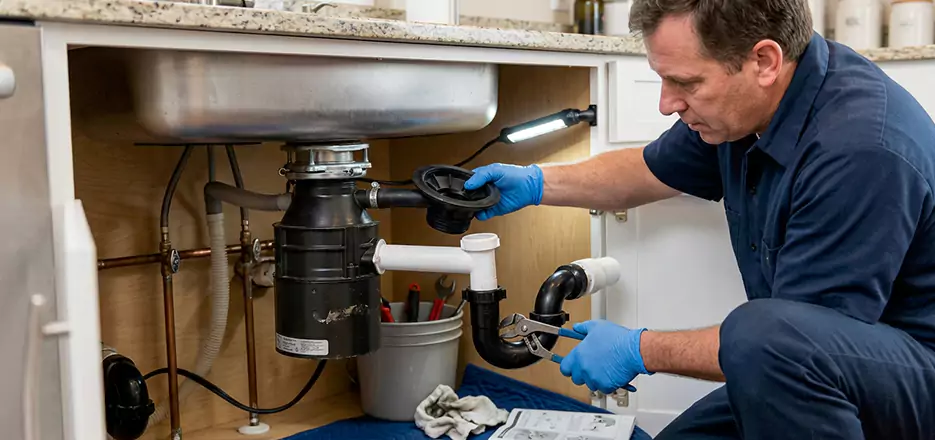 Garbage Disposal Splash Guard and Trap Installation in Danbury