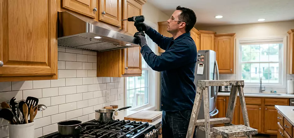 Wood Range Hood Installation Danbury