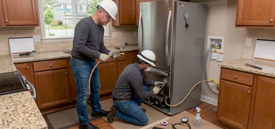 Propane Refrigerator Installation in Danbury